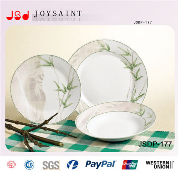 neueste Mode Porzellan Dinnerset Beliebtesten Keramik Geschirr Set für Förderung Baboom Design-Dinner-Set